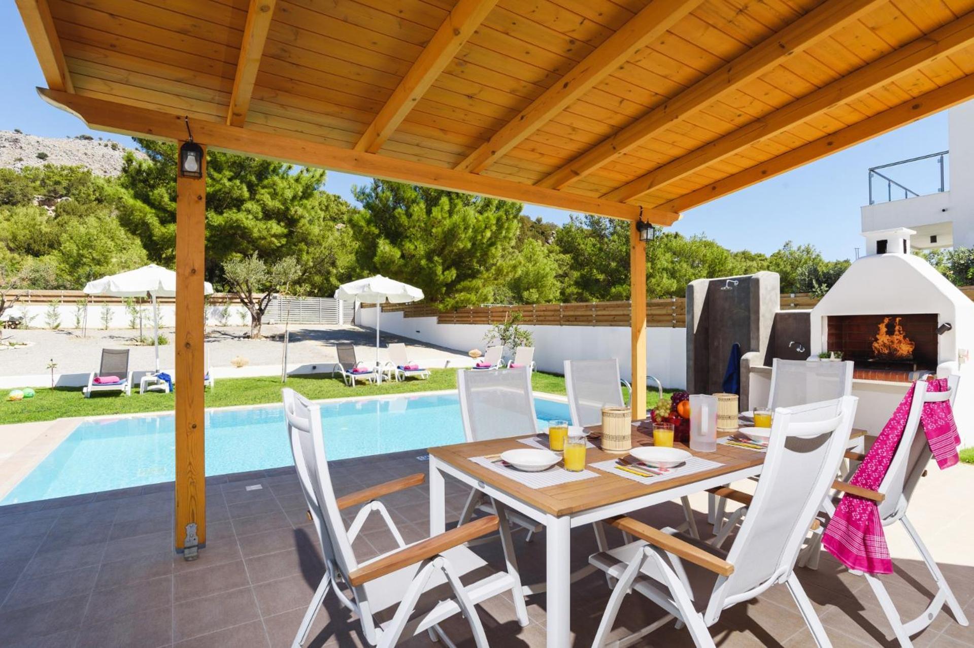 Rhodian Dunes Villas With Private Pool Kiotari Exterior foto