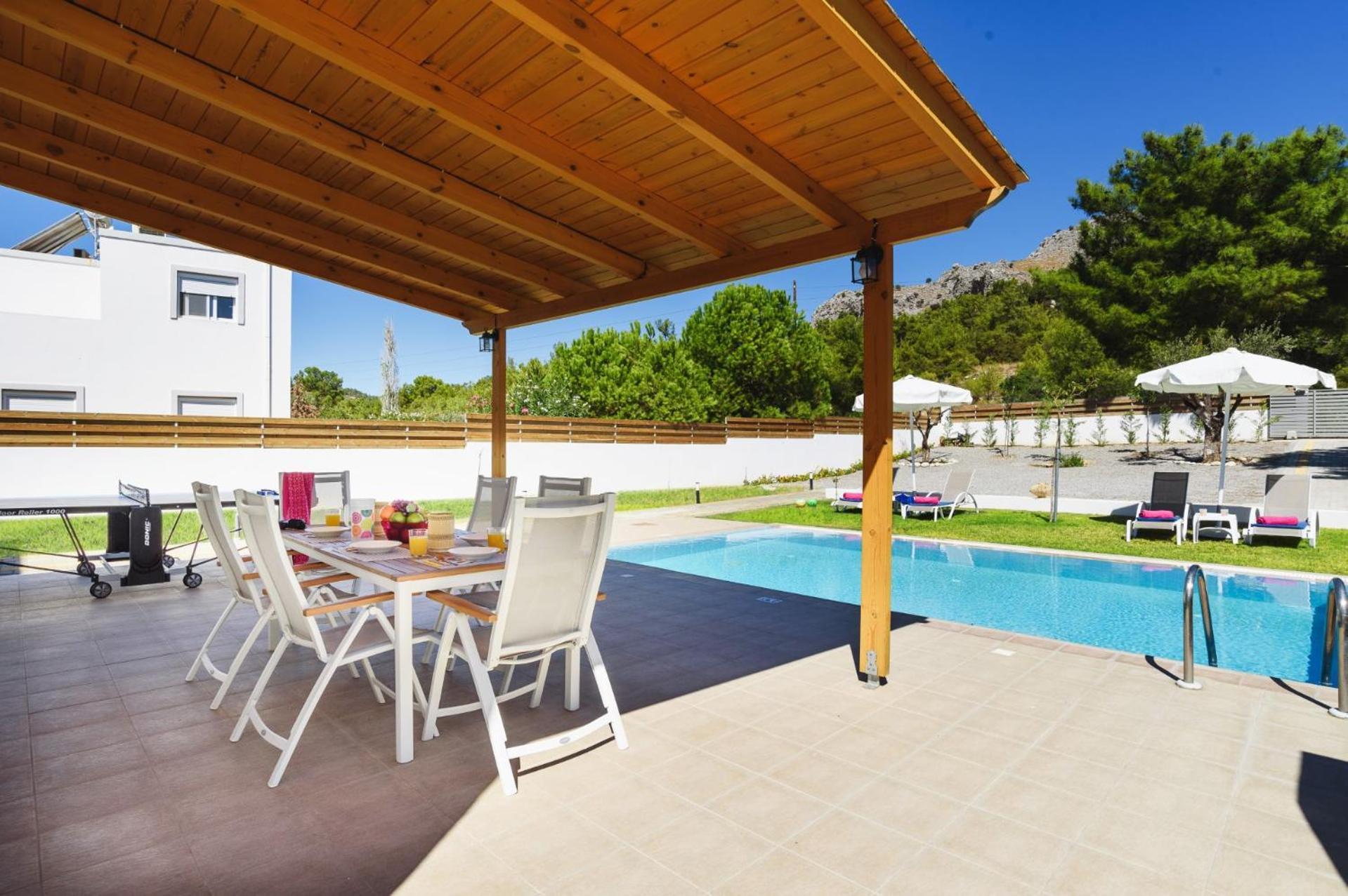 Rhodian Dunes Villas With Private Pool Kiotari Exterior foto