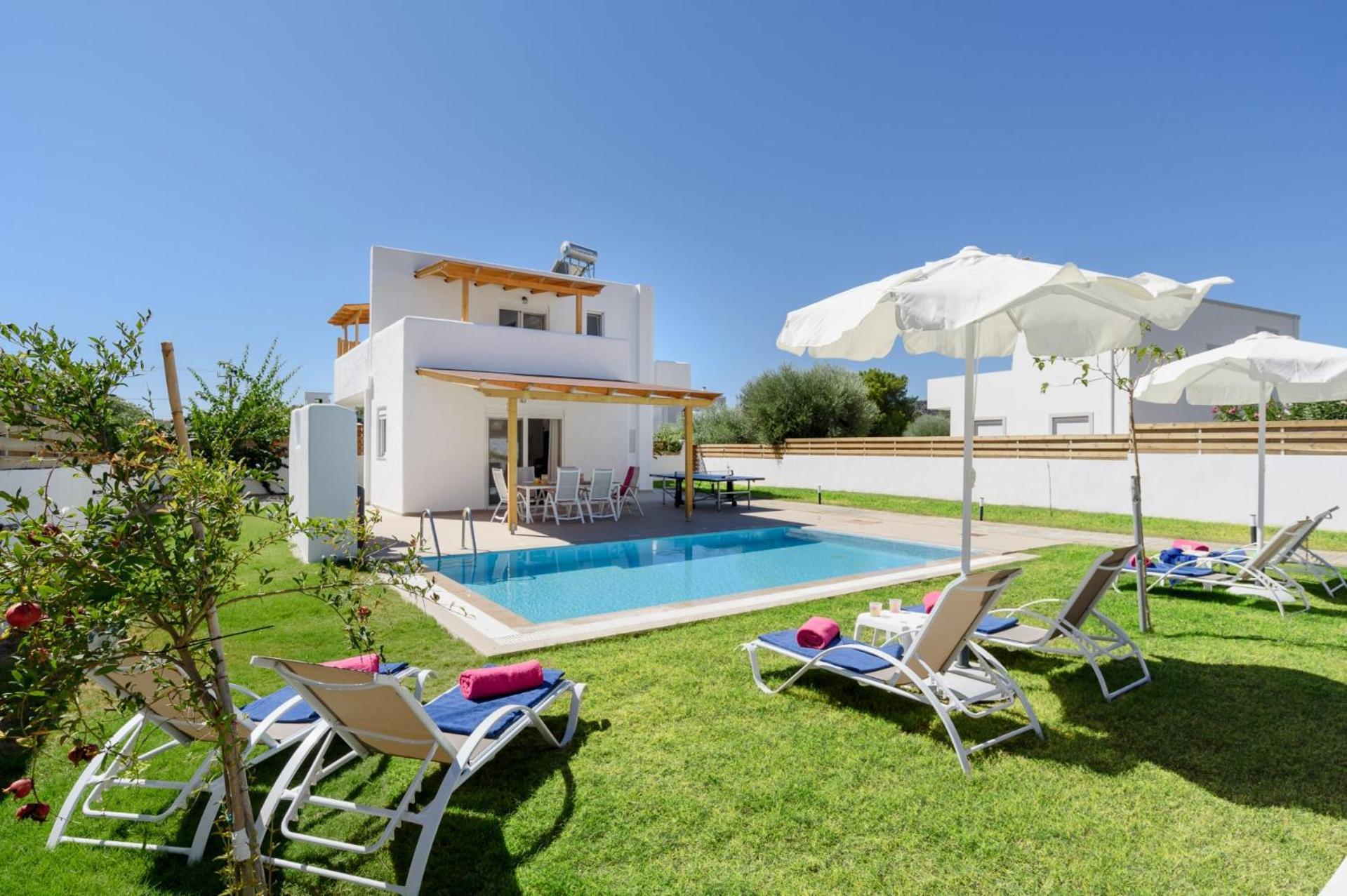 Rhodian Dunes Villas With Private Pool Kiotari Exterior foto