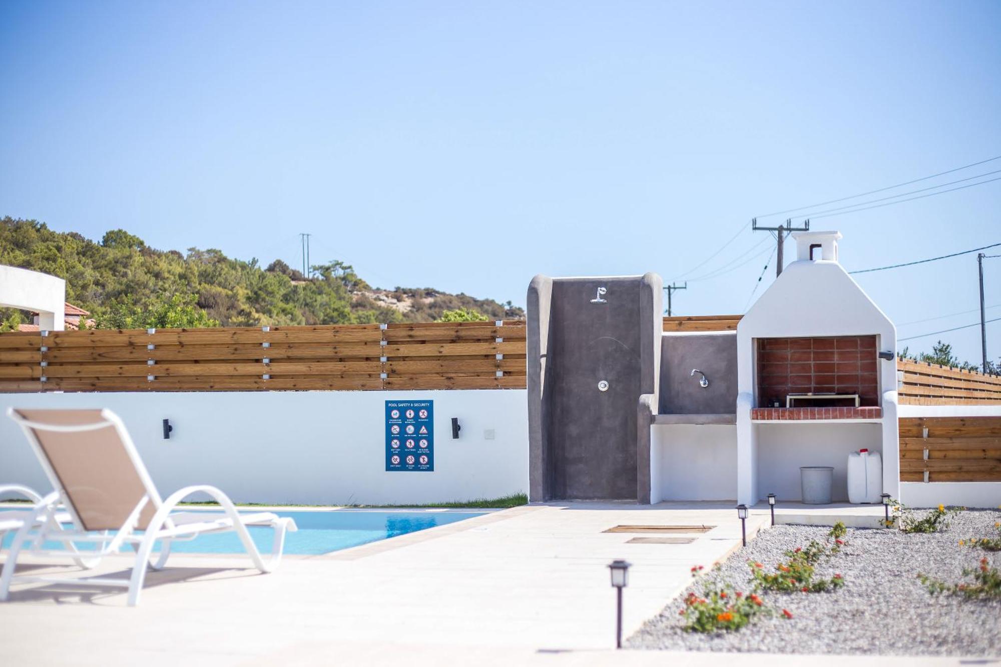 Rhodian Dunes Villas With Private Pool Kiotari Exterior foto